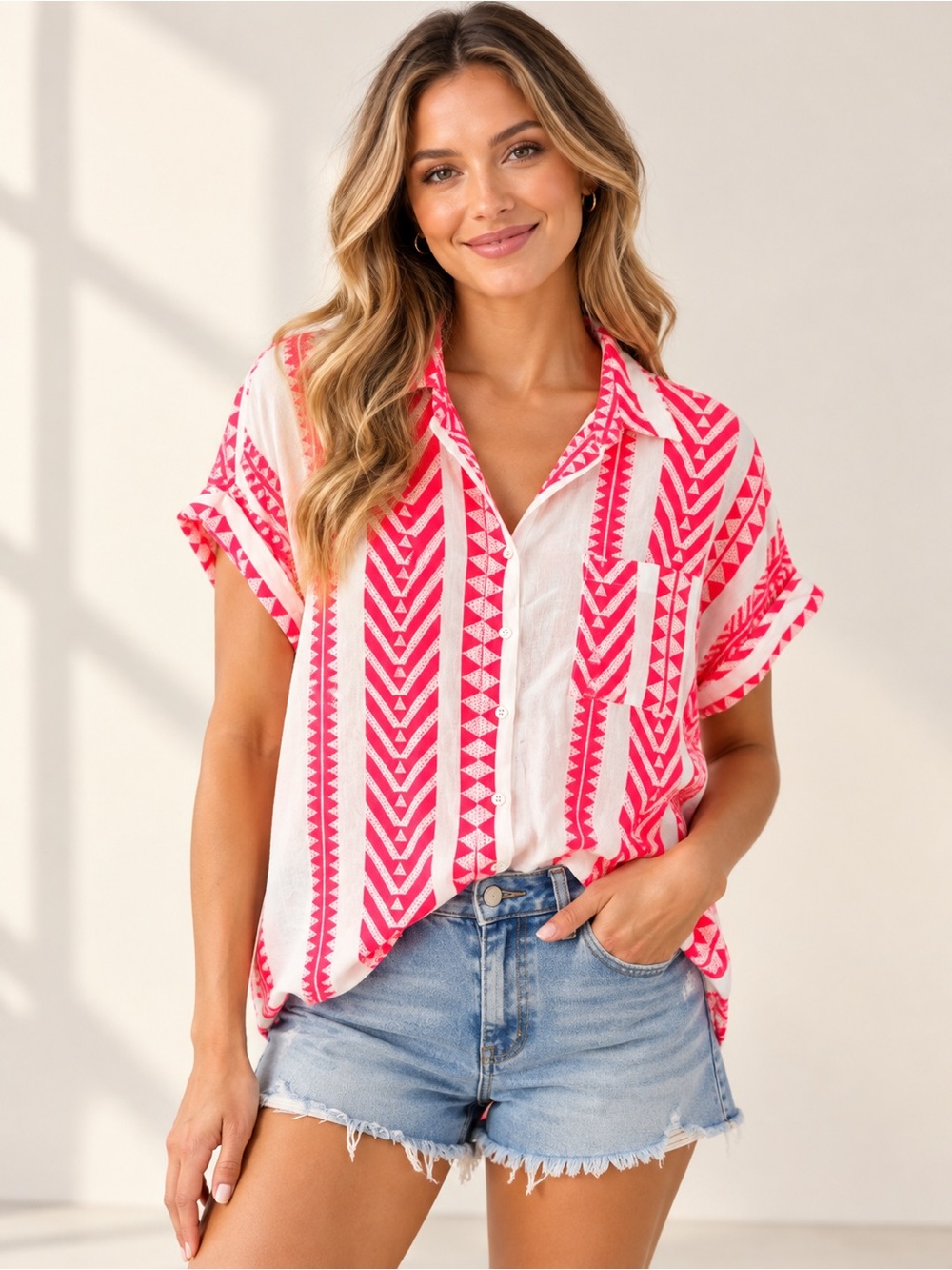 🎉5 for $45🎉 En Creme top blouse shirt size S